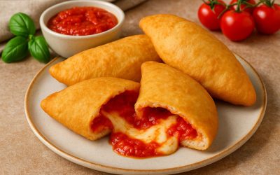 Panzerotti pugliesi con pomodoro e mozzarella: il sapore autentico del Sud